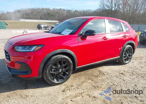 2023 Honda Hr-V 2Wd Sport z USA, uszkodzony, nr VIN 3CZRZ1H57PM721999